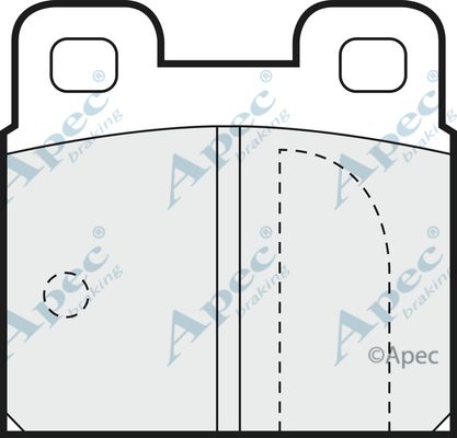 APEC BRAKING Jarrupala, levyjarru PAD263